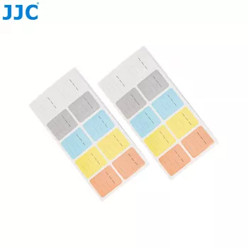JJC 120x Memory Card Labels Stickers Tags voor SD MicroSD CF XQD