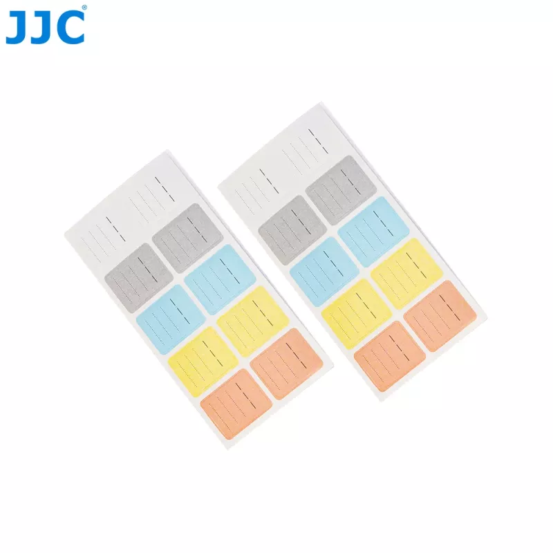 JJC 120x Memory Card Labels Stickers Tags voor SD MicroSD CF XQD