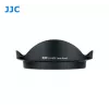 JJC zonnekap voor Canon EW-83E - tulpvorm, bajonetaansluiting, zwart