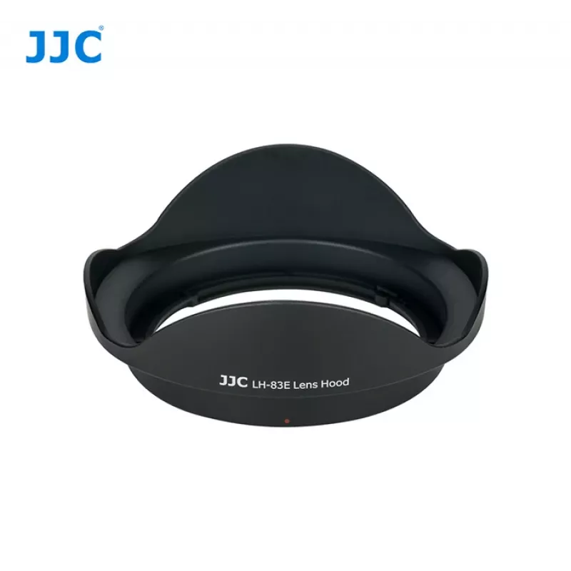 JJC zonnekap voor Canon EW-83E - tulpvorm, bajonetaansluiting, zwart