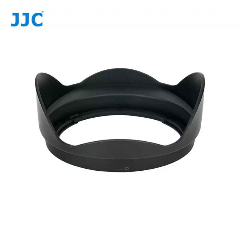 JJC zonnekap voor Canon EW-83E - tulpvorm, bajonetaansluiting, zwart