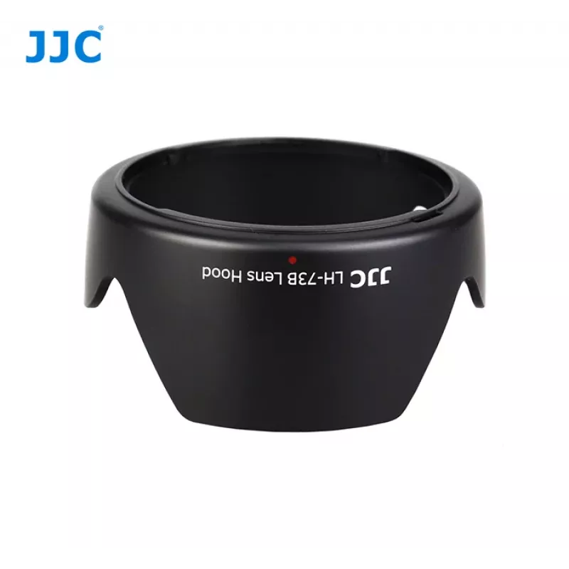 JJC zonnekap voor Canon EW-73B - tulpvorm bajonetaansluiting - zwart