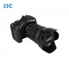 JJC zonnekap voor Canon EW-73B - tulpvorm bajonetaansluiting - zwart
