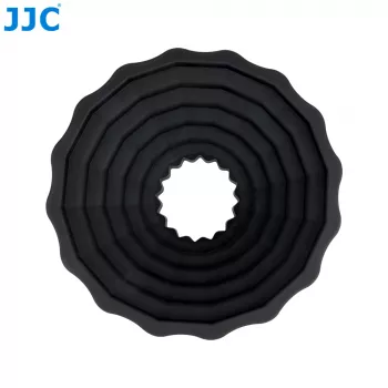 JJC LH-ARLII opvouwbare rubberen lenskap 73-88mm