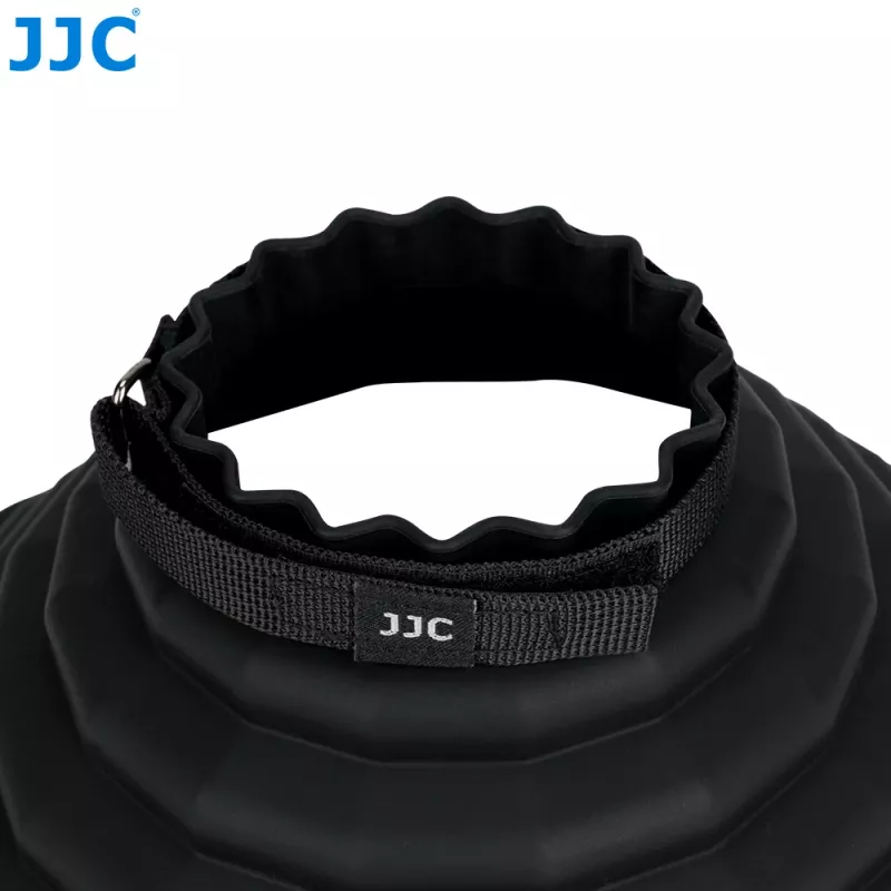 JJC LH-ARLII opvouwbare rubberen lenskap 73-88mm
