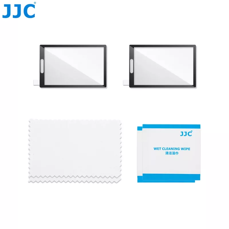 JJC 2x gehard glas schermbeschermer 9H voor Insta360 X4 (GSP-X4K2)