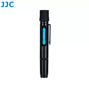 JJC lensreinigingspen met koolstofpunt en uitschuifbare borstel voor cameraoptiek