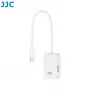 JJC PDB-UC USB-C micro SD-kaartlezer met 2x USB-C aansluitingen, Space Gray