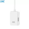 JJC PDB-UC USB-C micro SD-kaartlezer met 2x USB-C aansluitingen, Space Gray