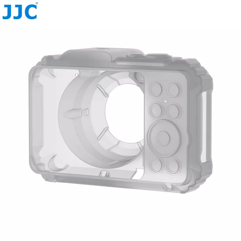 JJC SCC-WPZ2 siliconen beschermhoes voor Kodak PIXPRO WPZ2 camera - zwart