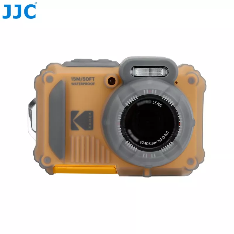 JJC SCC-WPZ2 siliconen beschermhoes voor Kodak PIXPRO WPZ2 camera - zwart