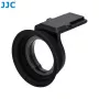 JJC verlengde oogschelp voor Fujifilm X-T50 camera - zwart