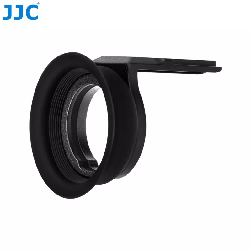 JJC verlengde oogschelp voor Fujifilm X-T50 camera - zwart