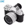 JJC verlengde oogschelp voor Fujifilm X-T50 camera - zwart