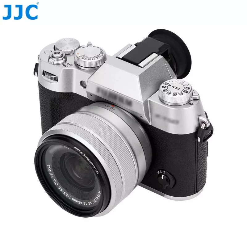 JJC verlengde oogschelp voor Fujifilm X-T50 camera - zwart