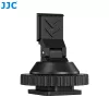 JJC HC-DMN hotshoe naar 1/4 inch-20 schroefdraadadapter voor microfoonhouder, zwart