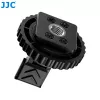 JJC HC-DMN hotshoe naar 1/4 inch-20 schroefdraadadapter voor microfoonhouder, zwart