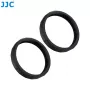 JJC 2x siliconen lensbeschermring voor DJI Osmo Action 5 Pro / 4 / 3 (zwart)
