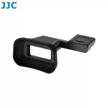 JJC oogschelp en flitsschoenkapje set voor Sony A7C / A7CR / A7C II / A7CR II (zwart)