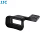 JJC oogschelp en flitsschoenkapje set voor Sony A7C / A7CR / A7C II / A7CR II (zwart)