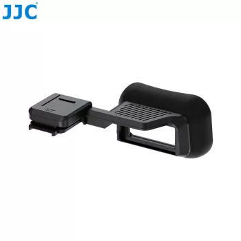 JJC oogschelp en flitsschoenkapje set voor Sony A7C / A7CR / A7C II / A7CR II (zwart)