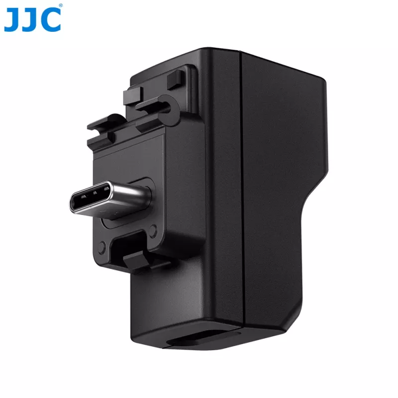 JJC AD-X4 audio-adapter met USB-C-laadfunctie voor Insta360 X4
