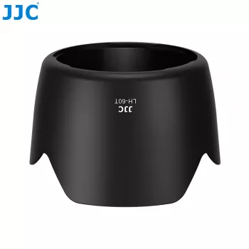 JJC LH-60T zonnekap voor Canon ET-60, tulpvorm, zwart