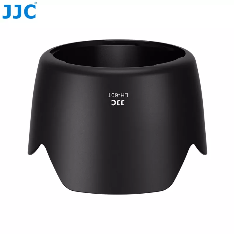 JJC LH-60T zonnekap voor Canon ET-60, tulpvorm, zwart