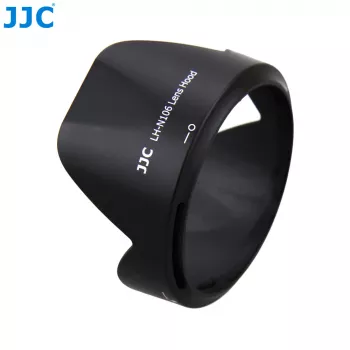 JJC zonnekap HB-N106 voor Nikon NIKKOR VR 10-100mm / AF-P DX 18-55mm VR / AF-P DX 18-55mm
