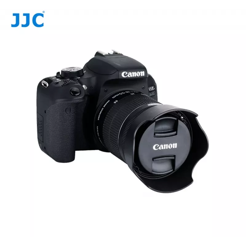 JJC zonnekap voor Canon EW-63C - tulpvorm, zwart