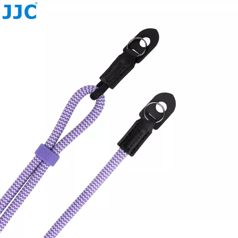 JJC retro camera nek- en schouderriem CPC-LPS paars