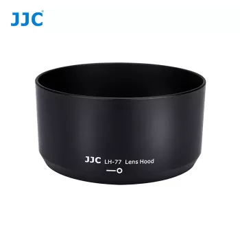 JJC zonnekap voor Nikon HB-77 compatibel met AF-P DX NIKKOR 70-300mm f/4.5-6.3G ED VR