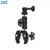 JJC magic arm montagekit met klem, telefoonhouder en GoPro-adapter - MFC-K1