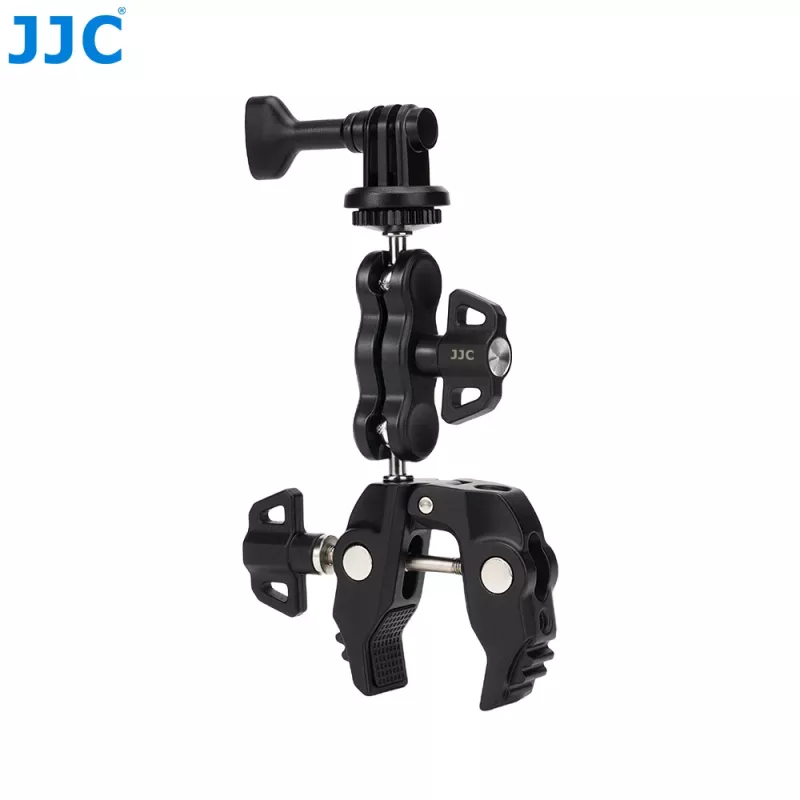 JJC magic arm montagekit met klem, telefoonhouder en GoPro-adapter - MFC-K1