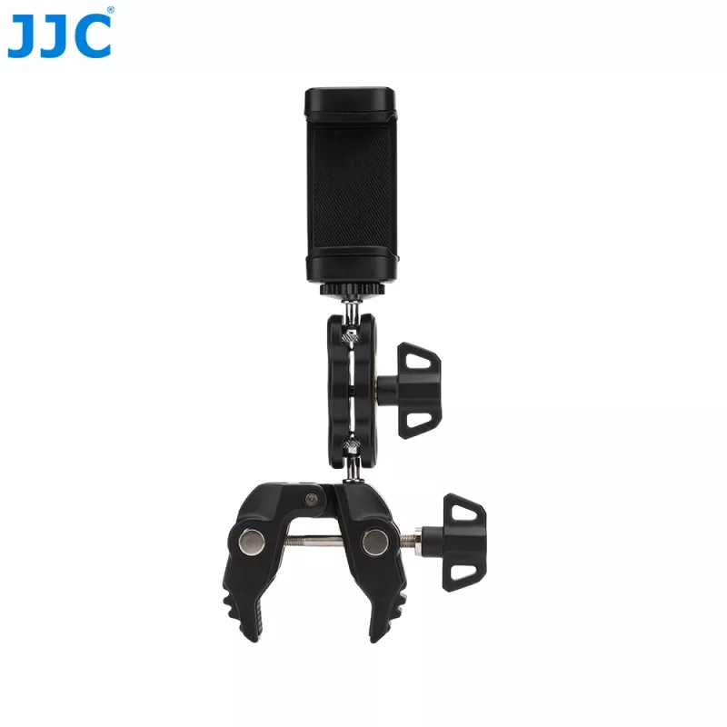 JJC magic arm montagekit met klem, telefoonhouder en GoPro-adapter - MFC-K1