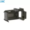 JJC Beschermbehuizing met framebevestiging voor DJI Osmo Nano, magnetisch, 2x 1/4 inch schroefdraad, PC-NANO
