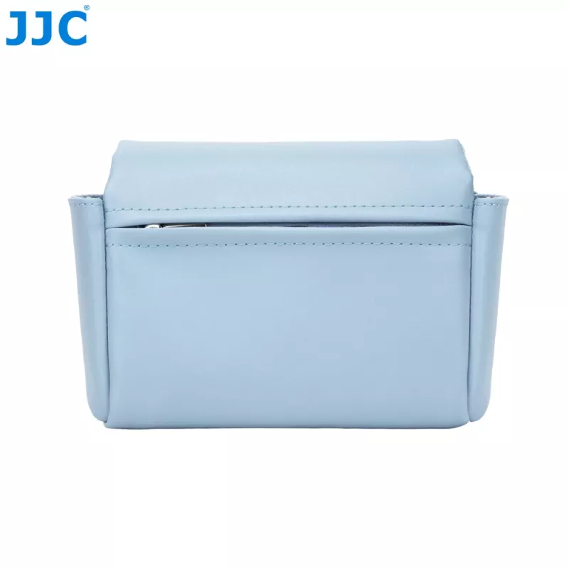JJC CL-M blauwe camera half case voor Fujifilm X100VI, X100V, X-E5, Canon V1