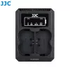 JJC dual USB-oplader voor Fujifilm NP-W235
