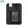 JJC dual USB-oplader voor Fujifilm NP-W235
