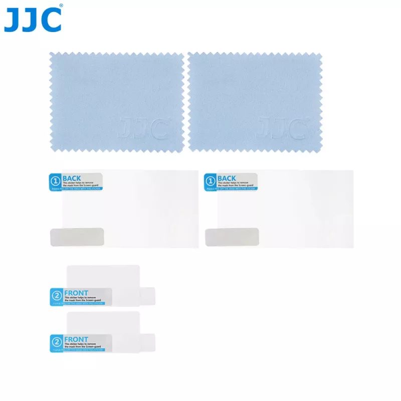 JJC 2x LCD-schermbeschermer + top LCD-beschermer voor Canon 6D Mark II