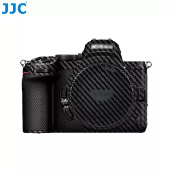 JJC carbon fiber beschermfolie voor Nikon Z5 camerabody - zwart