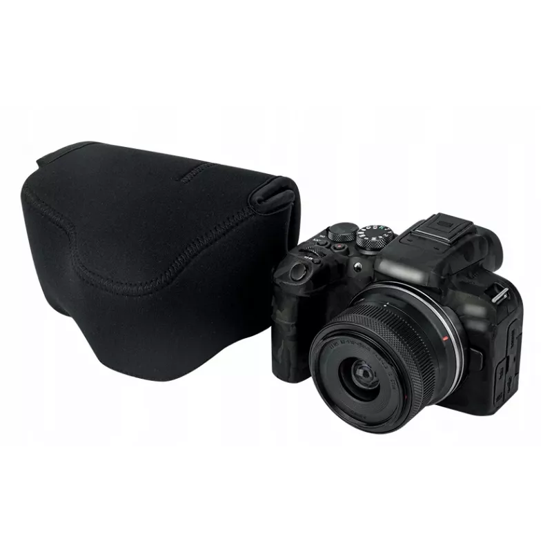 JJC siliconen beschermhoes voor Canon EOS R7 / R10 - zwart (OC-C3BK)