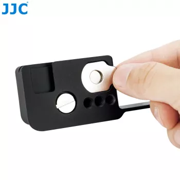 JJC video cage met 4x 1/4 inch-20 schroefdraad en koudeschoen voor Sony ZV-1F