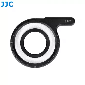 JJC macro-ringlicht met flitser voor Olympus Tough TG-7 TG-6 TG-5 TG-4 TG-3 TG-2 (MRL-TG1)