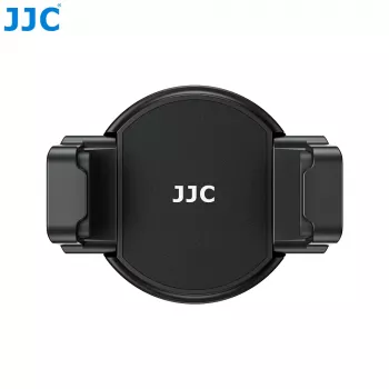 JJC MS-SPC1 zwarte magnetische telefoonhouder met 1/4 inch-schroefdraad en 2 koudeschoenhouders voor iPhone MagSafe