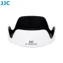 JJC LH-YN50F18II tulpvormige zonnekap voor Yongnuo YN 50mm f/1.8 II objectief - wit