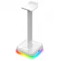 Redragon Scepter PRO HA300-W gaming headset standaard met RGB-verlichting, wit