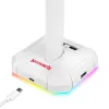 Redragon Scepter PRO HA300-W gaming headset standaard met RGB-verlichting, wit