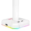 Redragon Scepter PRO HA300-W gaming headset standaard met RGB-verlichting, wit