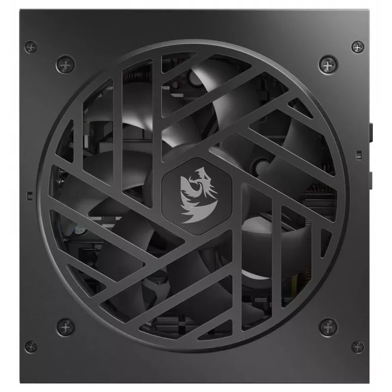 Redragon Master GC-MS03 1000W voeding, 80 PLUS Standard, ATX, niet-modulair, 120mm ventilator, zwart